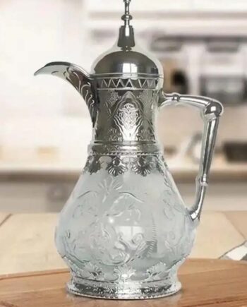1 Pc Luxury Floral Crystal Glass Carafe