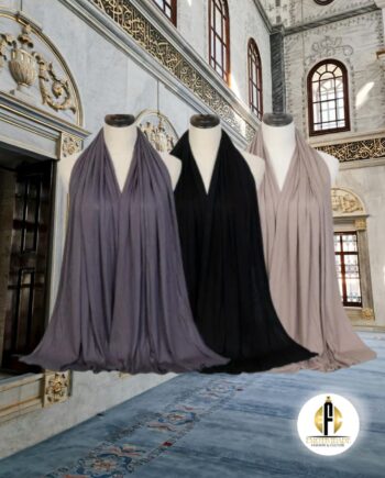 Solid color long scarves