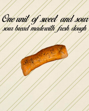 Sweet and sour bread made with fresh dough - Homemade Fit