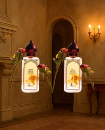 2 Bottles Eau De Parfum Red Rose 50ml
